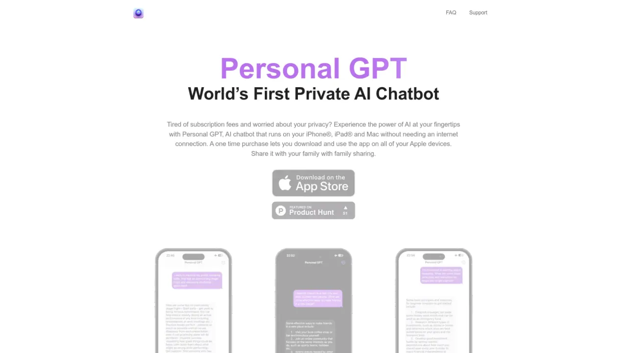Private LLM screenshot