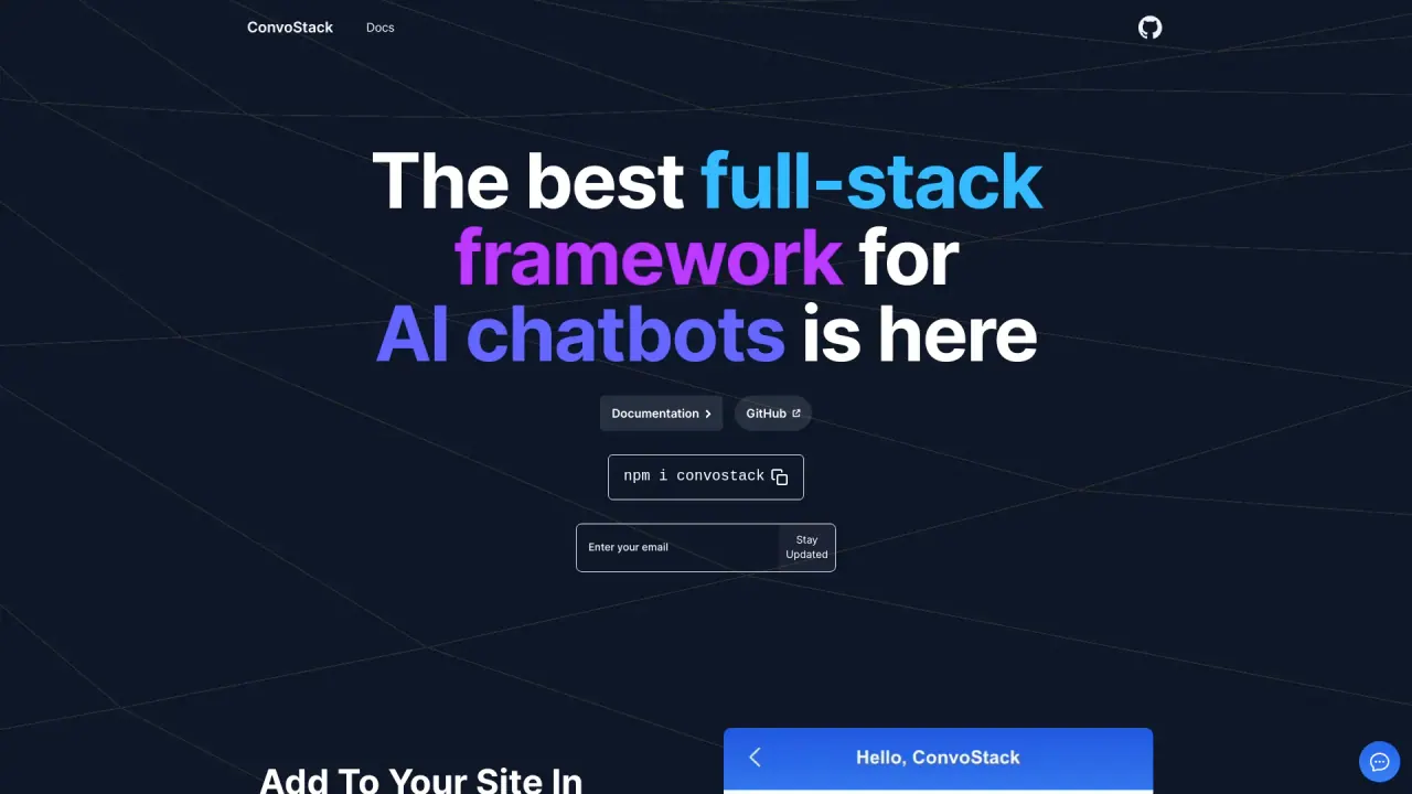 ConvoStack screenshot