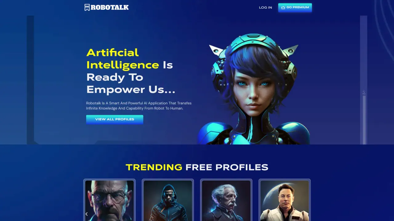 Robotalk AI screenshot