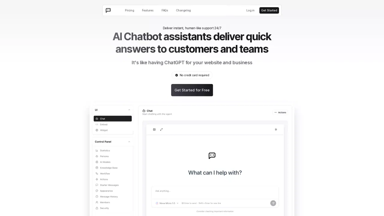ChatVIA screenshot