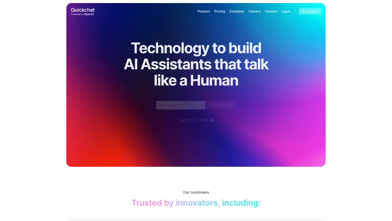 QuickchatAI screenshot