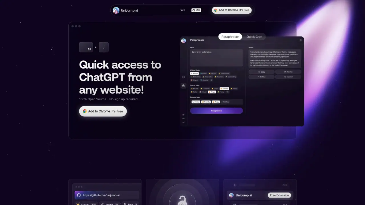 UnijumpAI screenshot