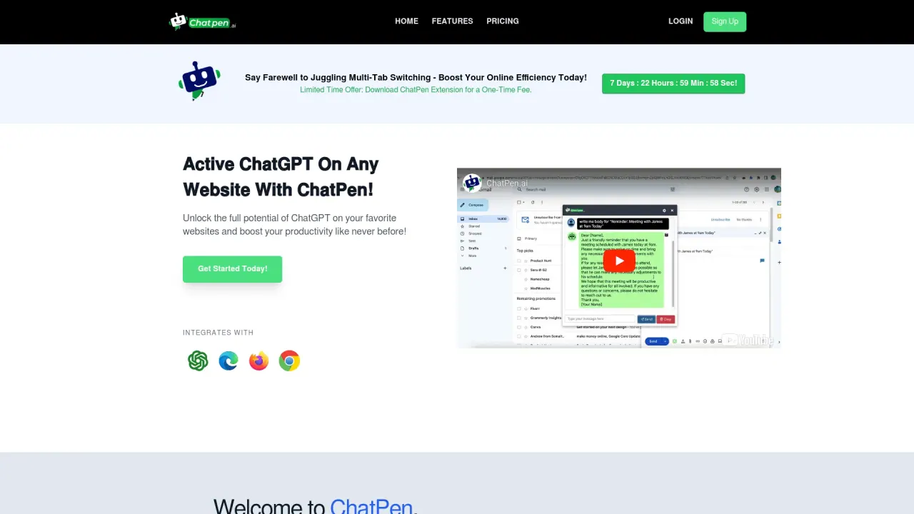 ChatPenAI screenshot