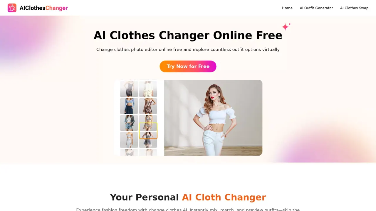 AIClothesChanger screenshot