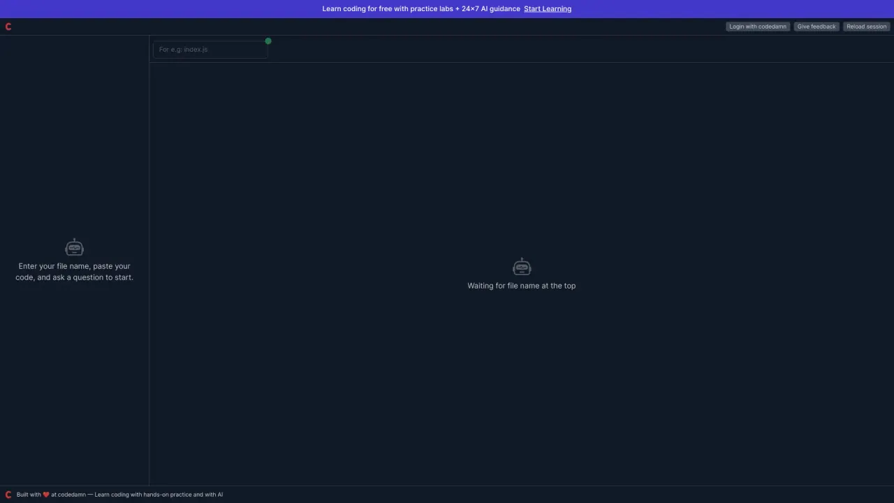 CodeDamn screenshot