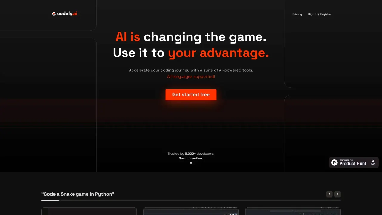 CodefyAI screenshot
