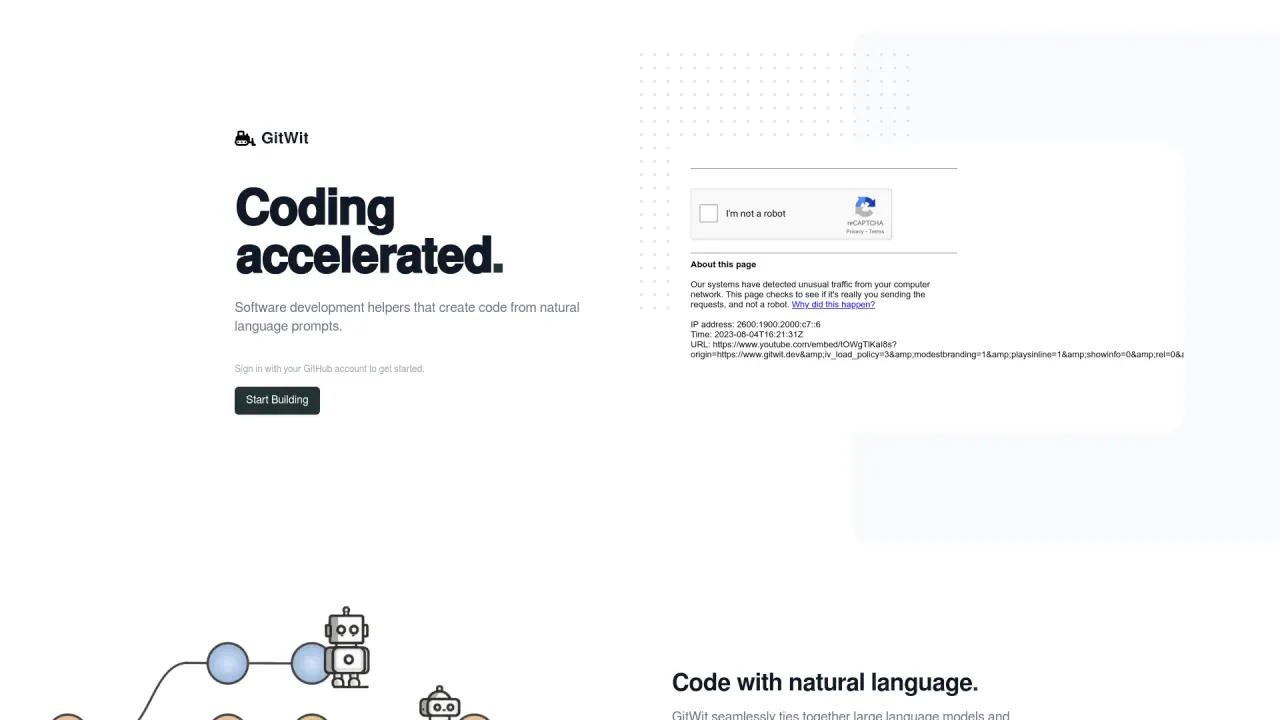 GitWit screenshot