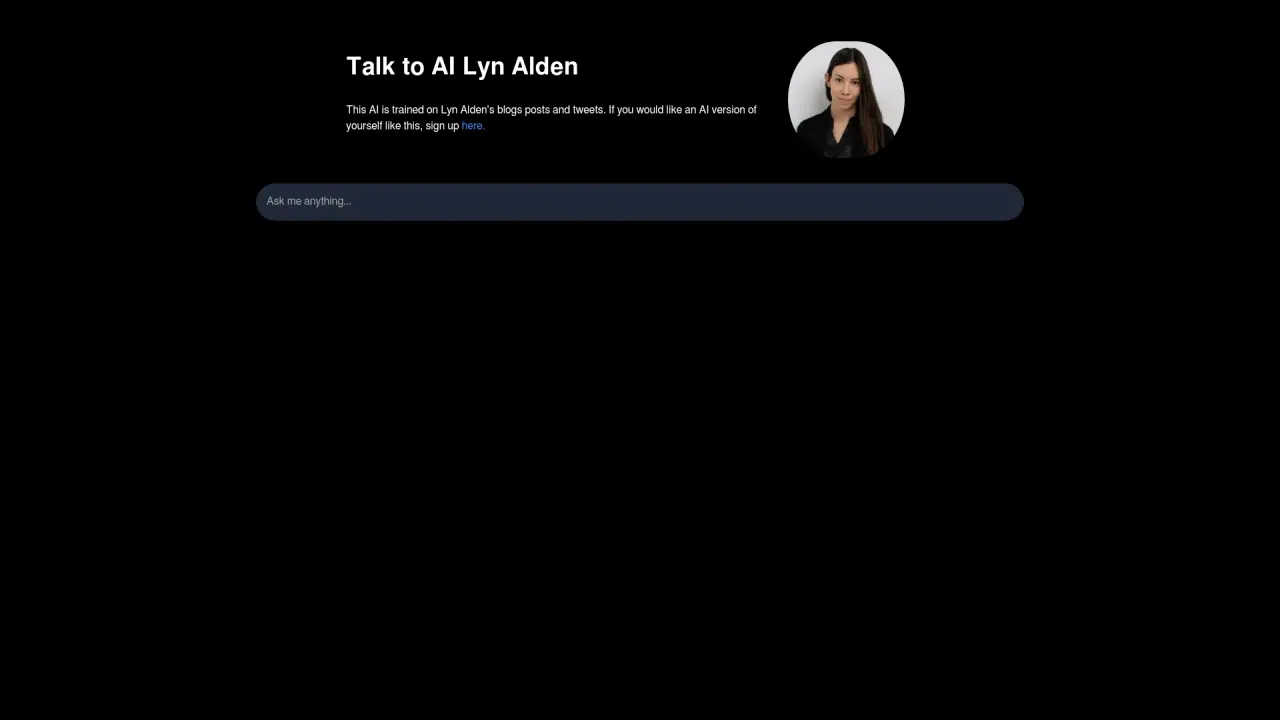 Talktoaihuman screenshot
