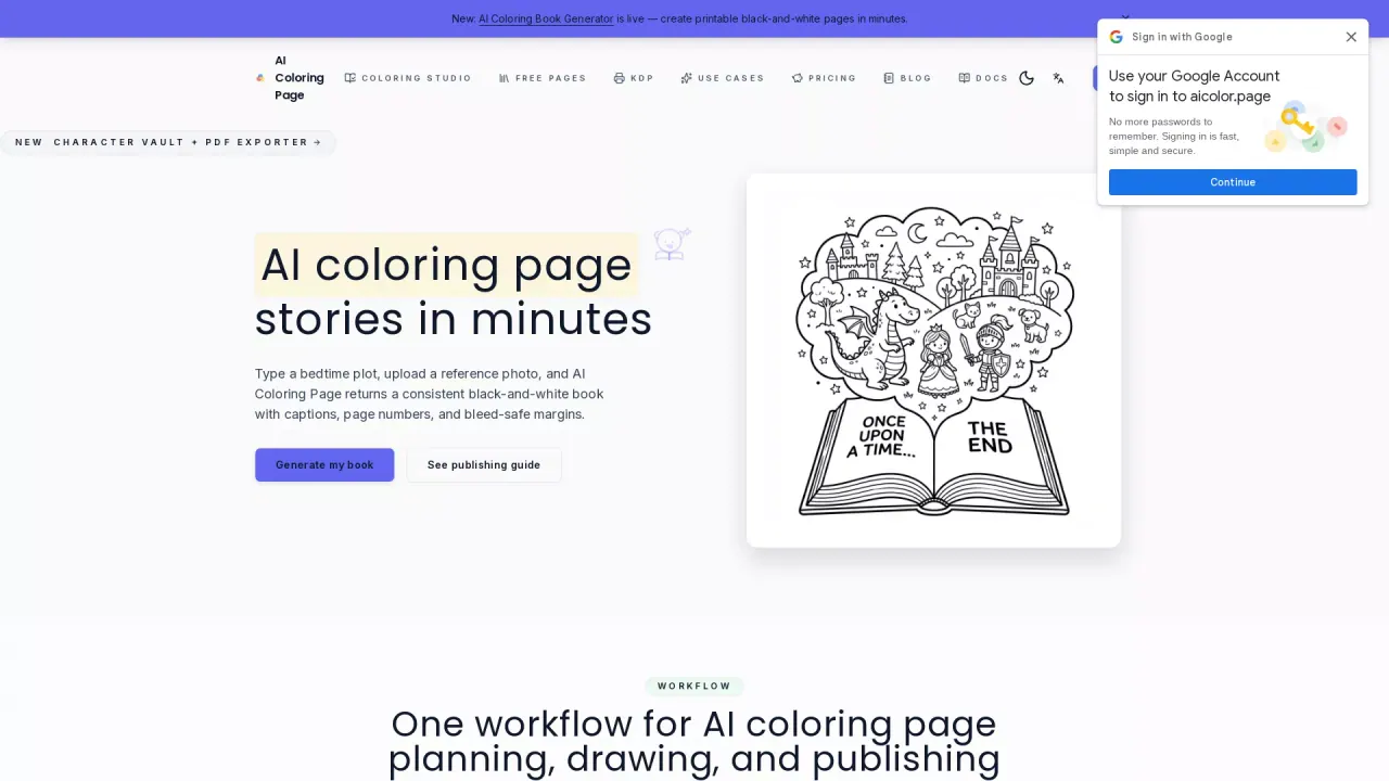 AIColorPage screenshot
