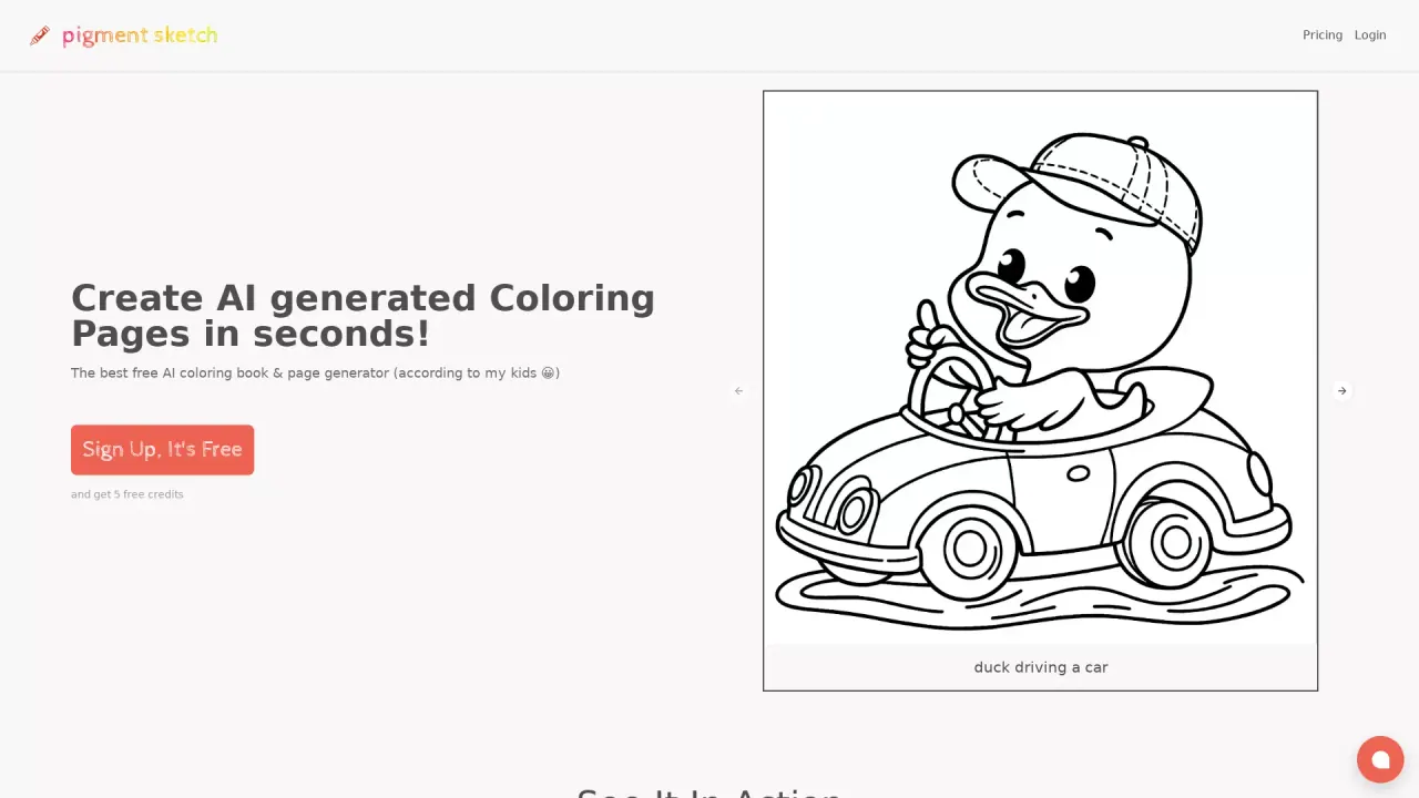 Pigment Sketch screenshot