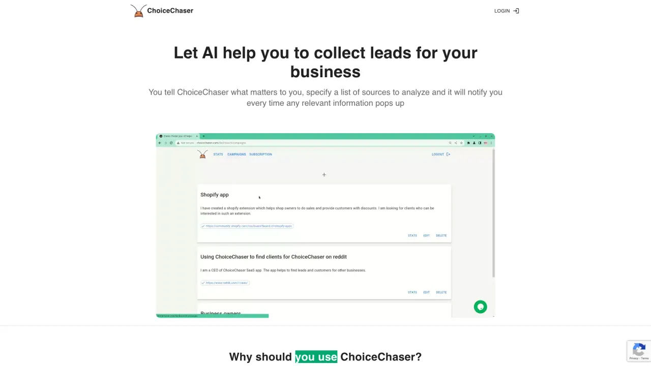 ChoiceChaser screenshot