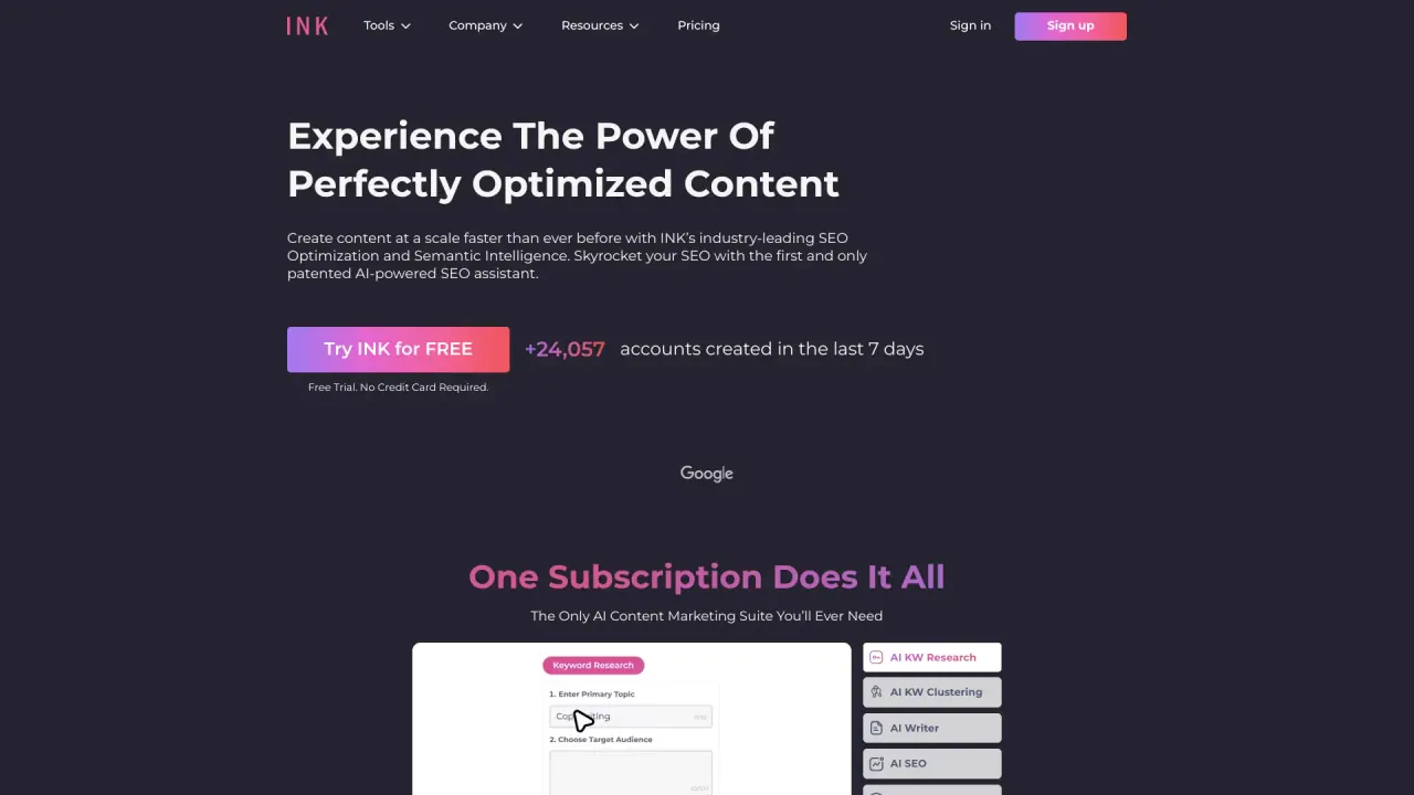 Inkforall screenshot