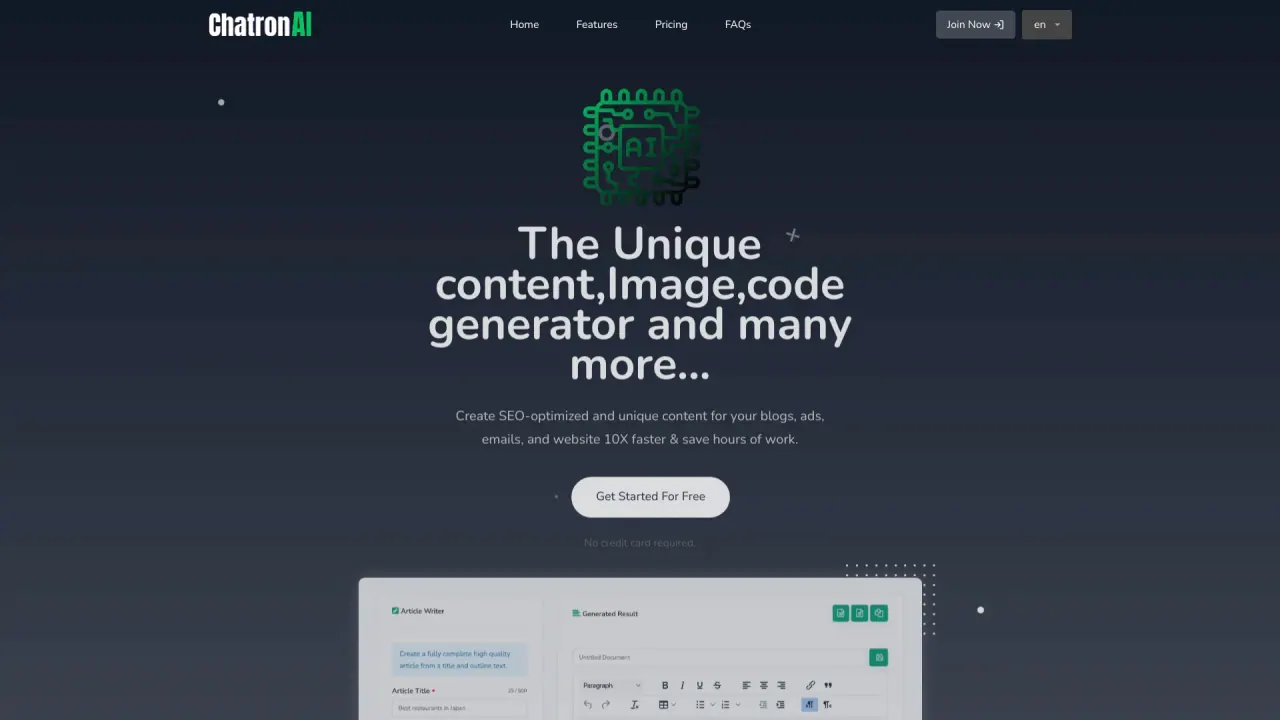 ChatronAI screenshot