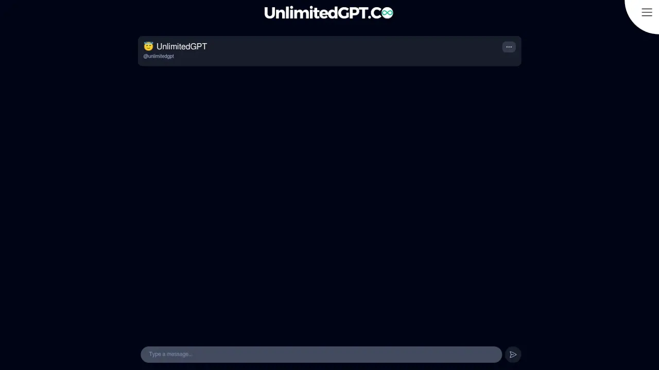 Unlimitedgpt screenshot