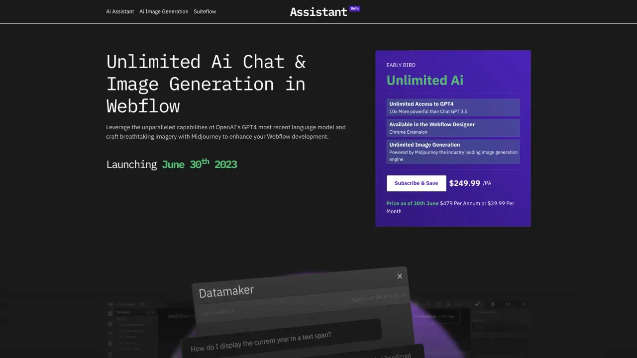 Datamaker screenshot