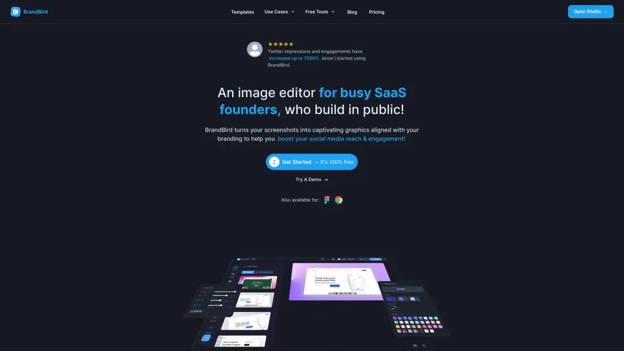 Brandbird screenshot