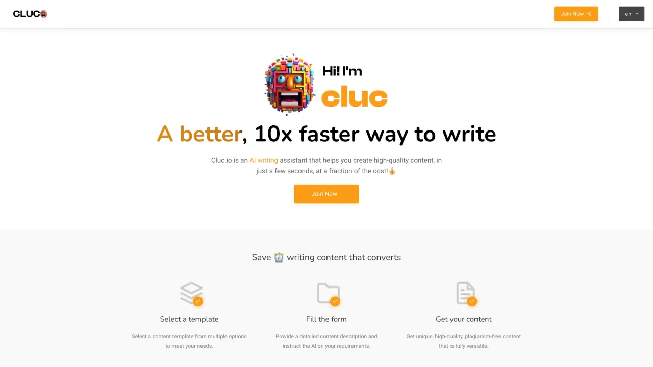 Cluc screenshot