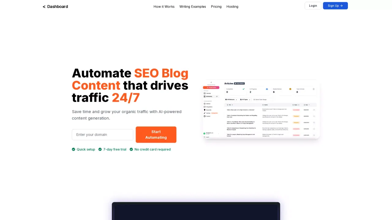 Trendhopper screenshot