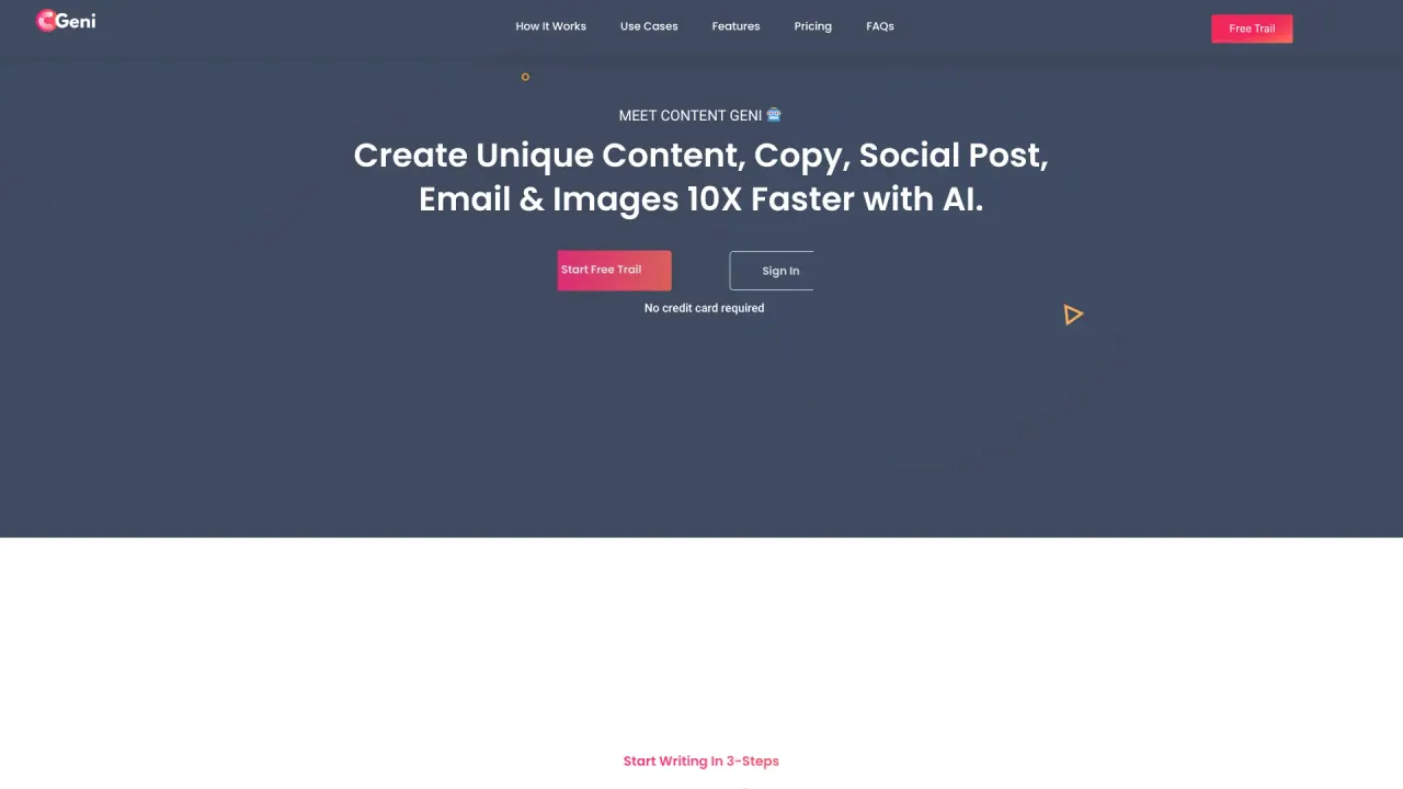 ContentGeni screenshot