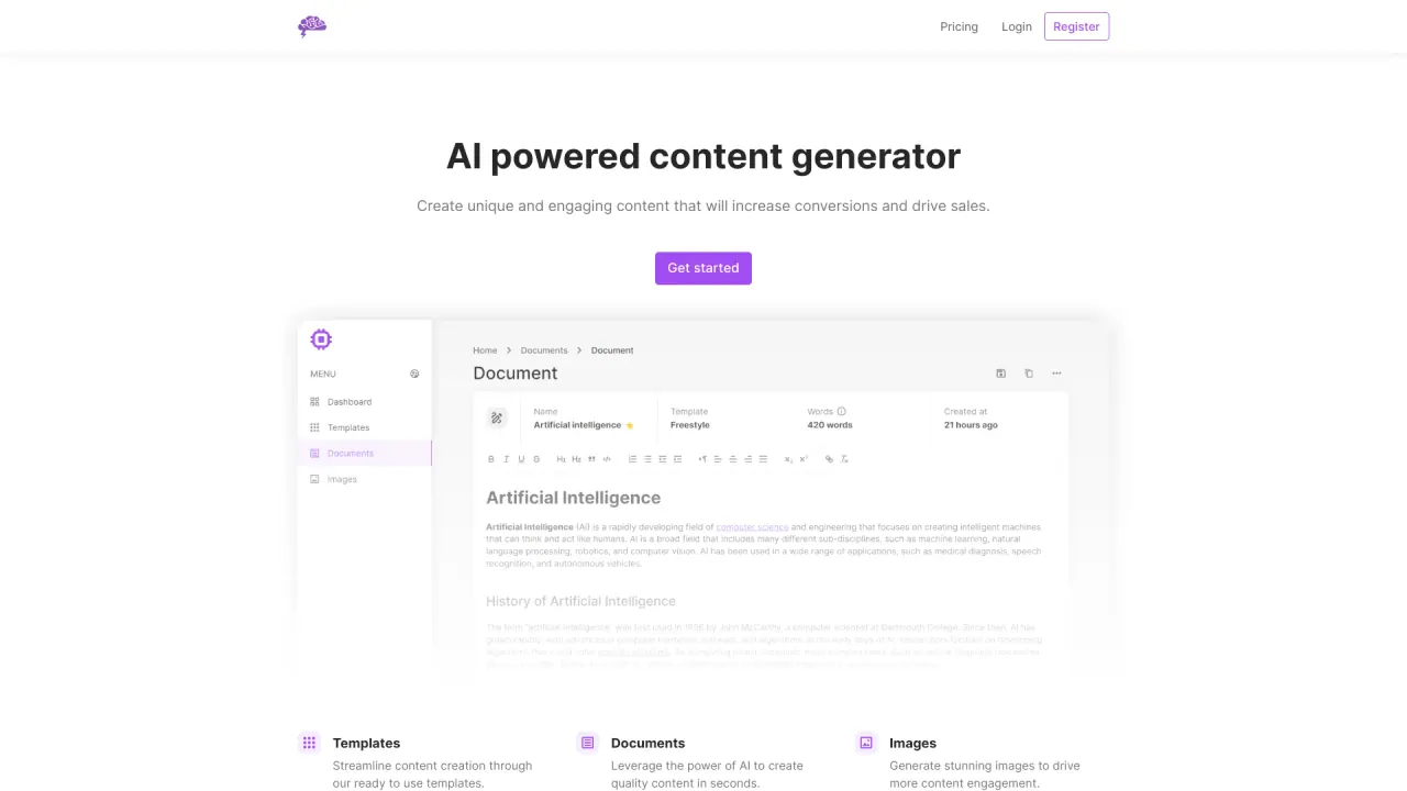 Freelino screenshot