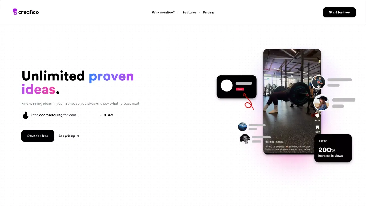 Creafico screenshot
