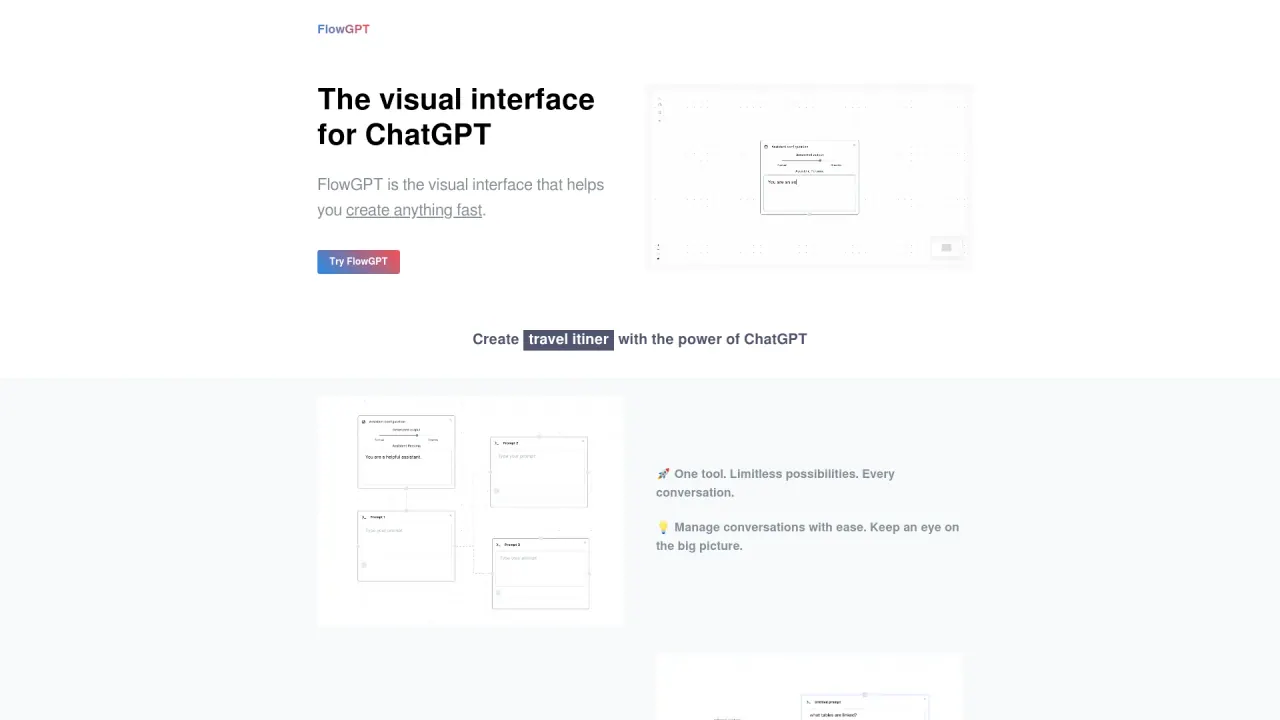 FlowGPT screenshot