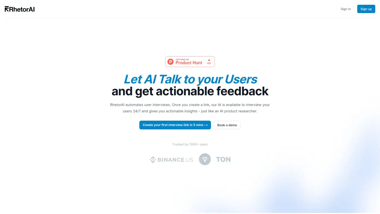 RhetorAI screenshot