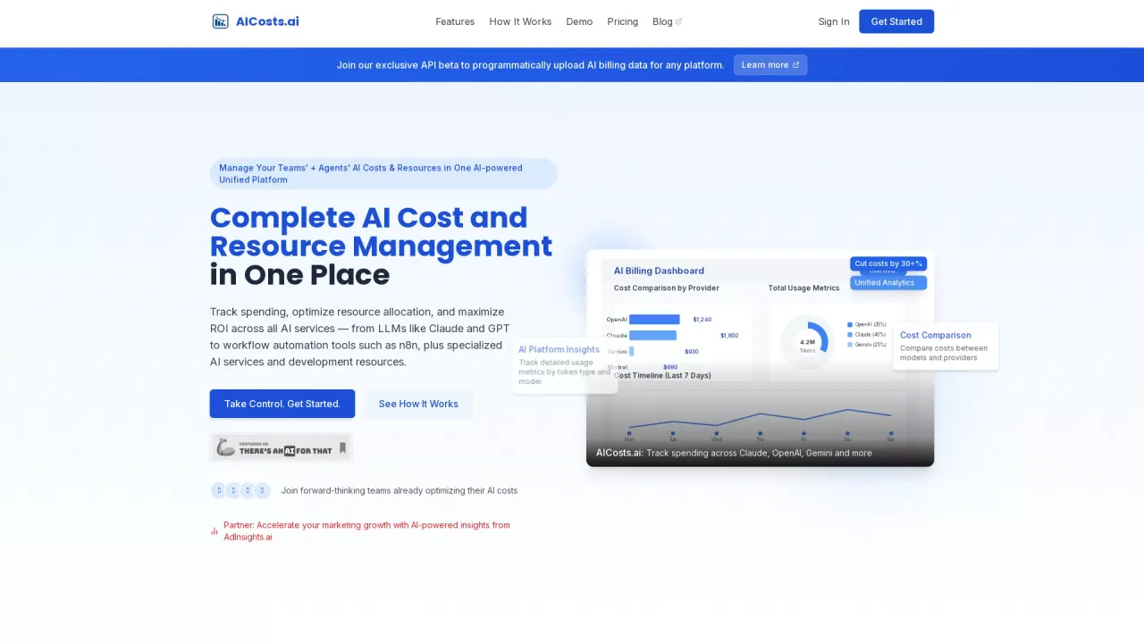 AICosts.ai screenshot