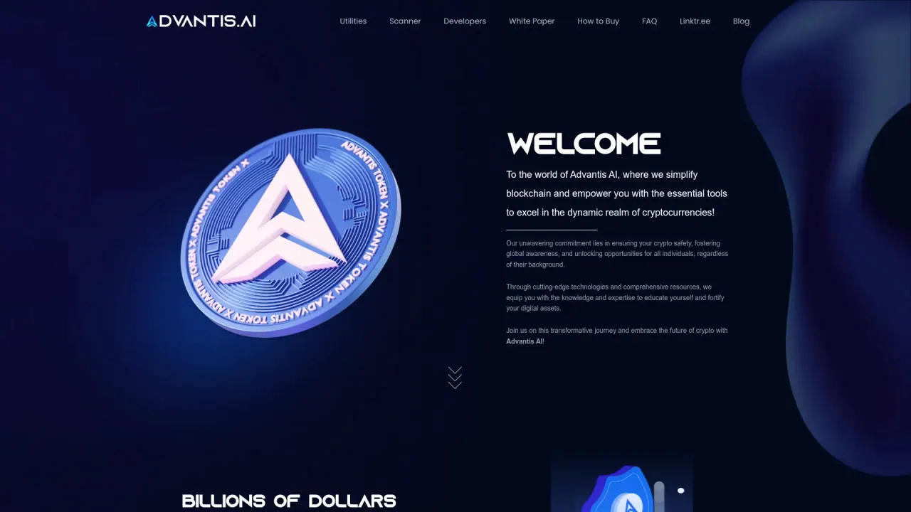 Advantis AI screenshot