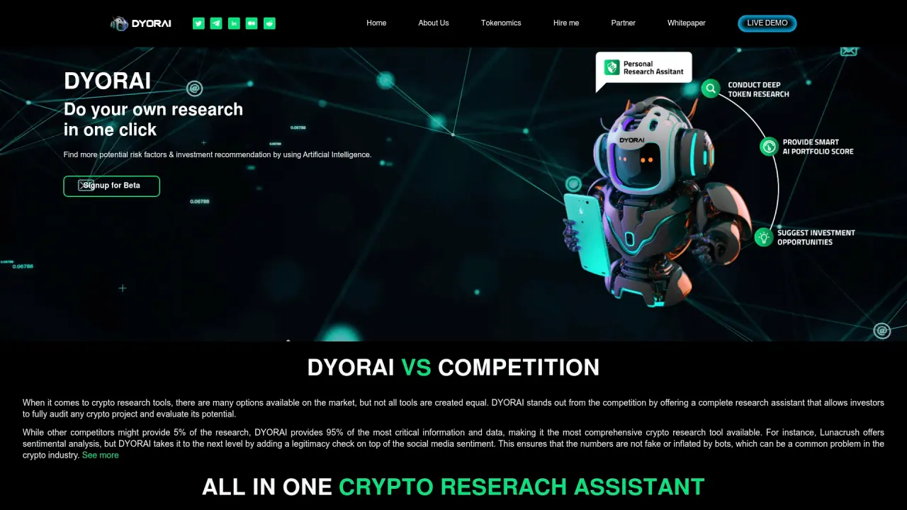 DyorAI screenshot