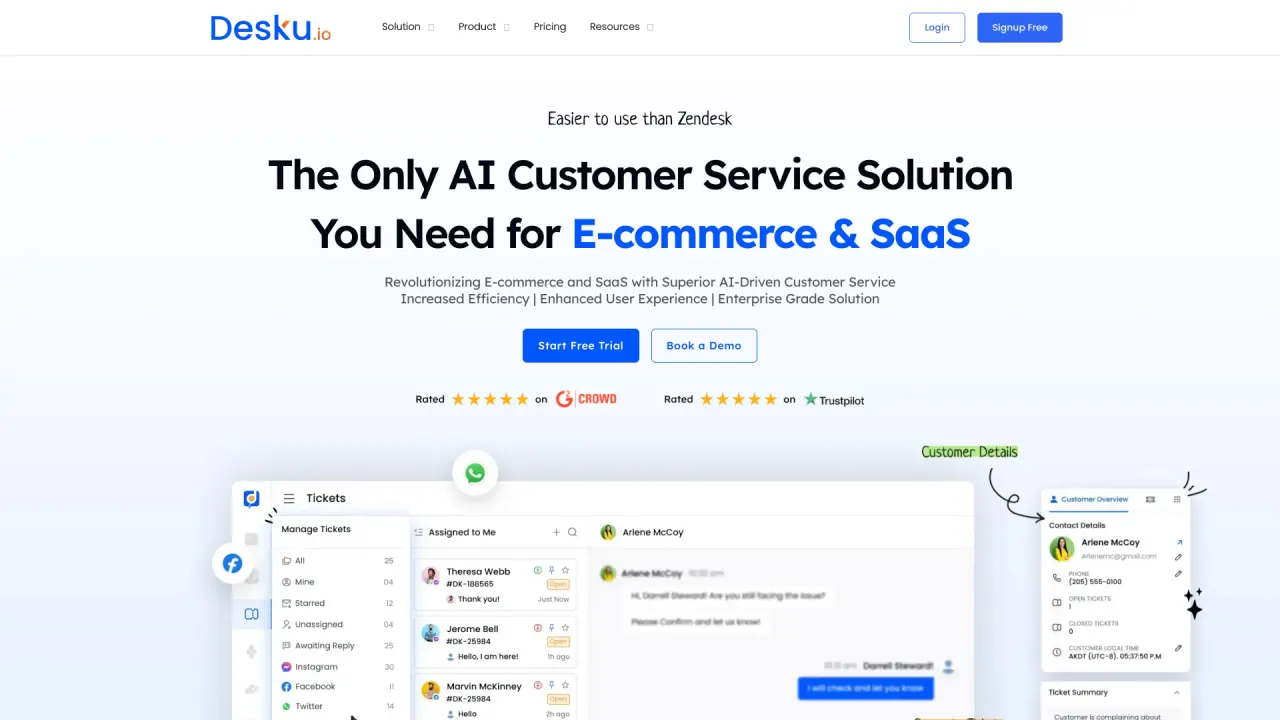 Desku screenshot