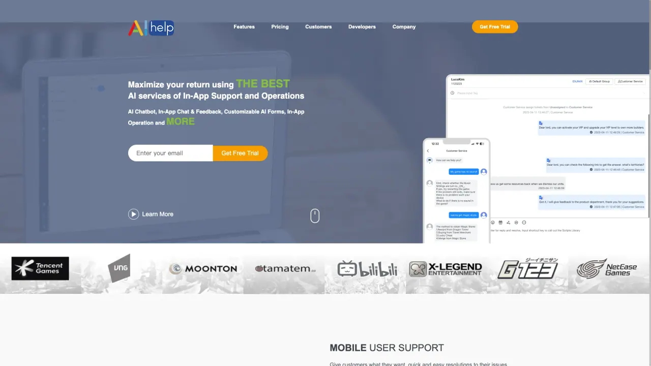 AIHelp screenshot