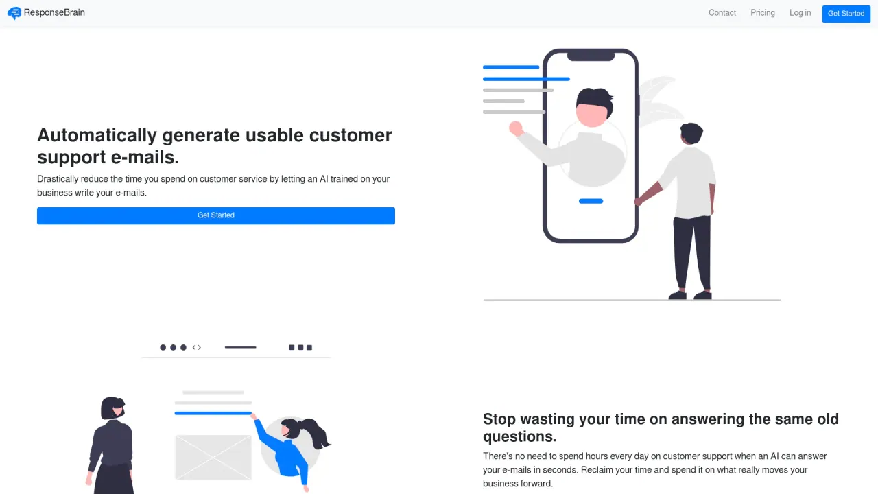 Responsebrain screenshot