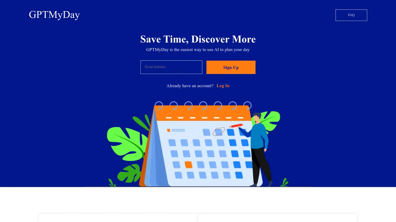 GPTMyDay screenshot