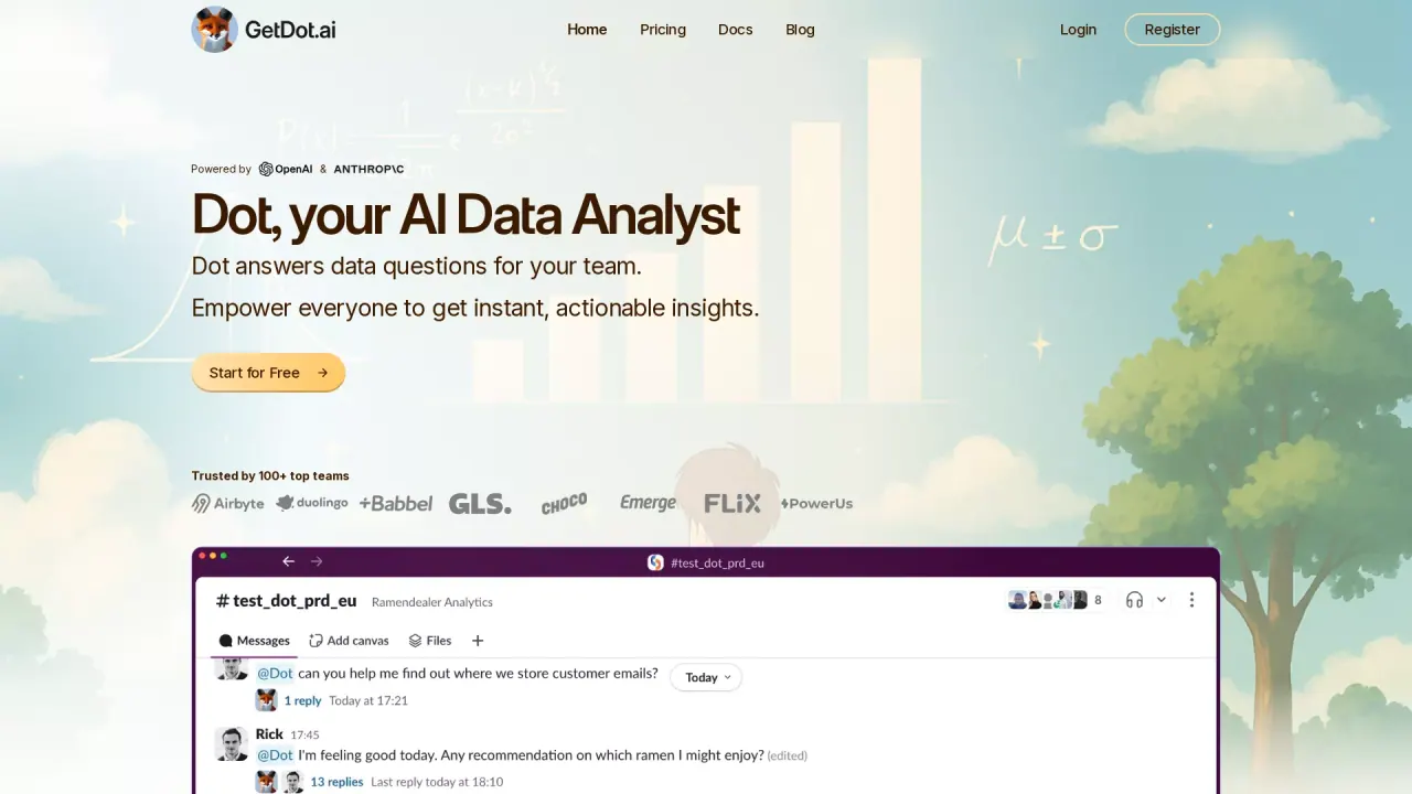 Dot screenshot