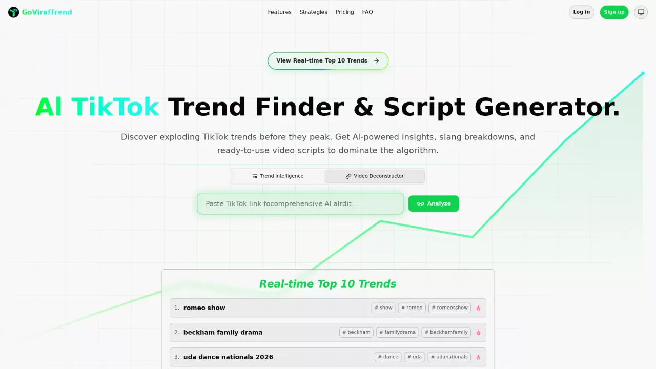GoViralTrend screenshot