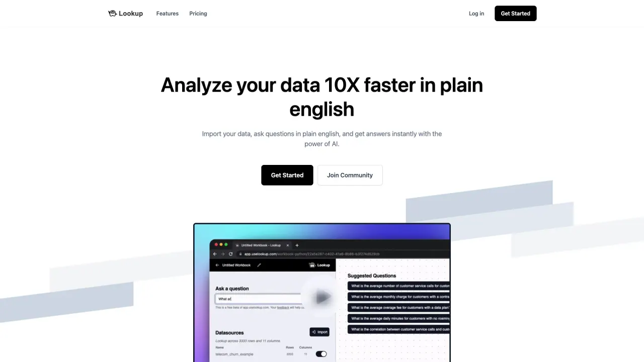 Lookup screenshot
