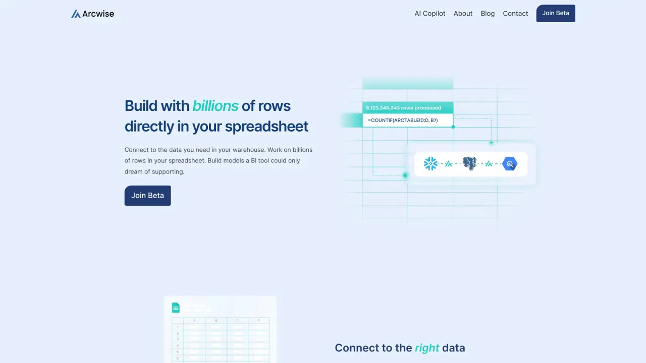 Arcwise screenshot