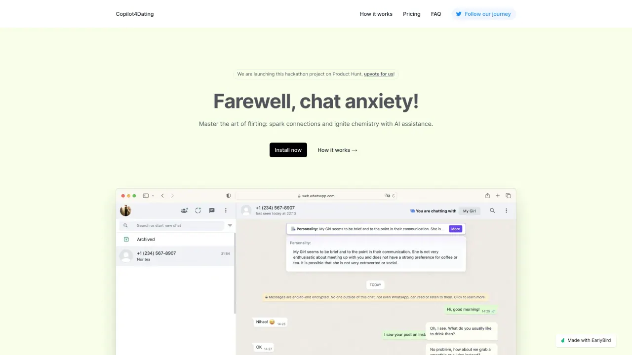 Copilot4Dating screenshot