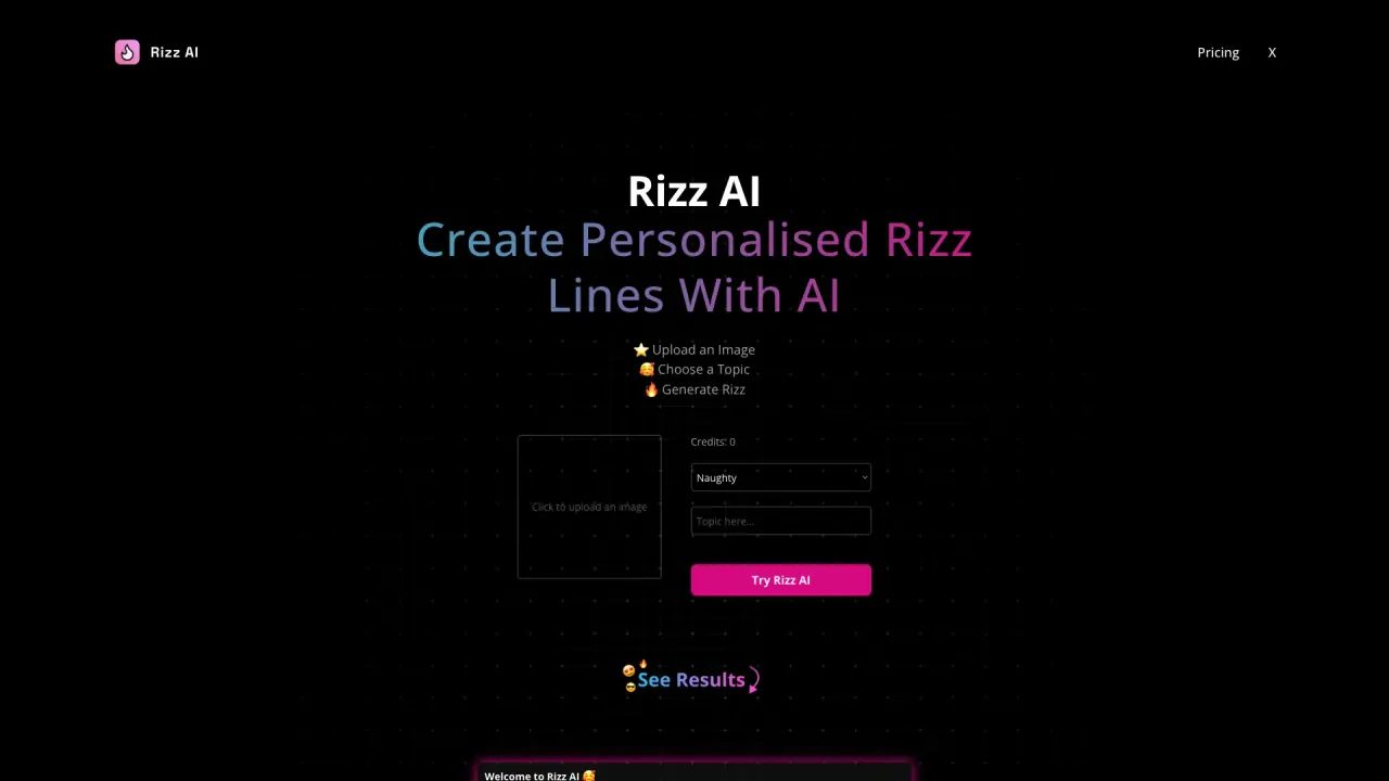 AIRizz.me screenshot