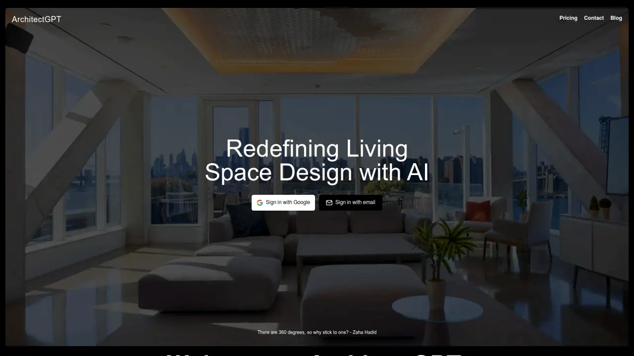 ArchitectGPT screenshot