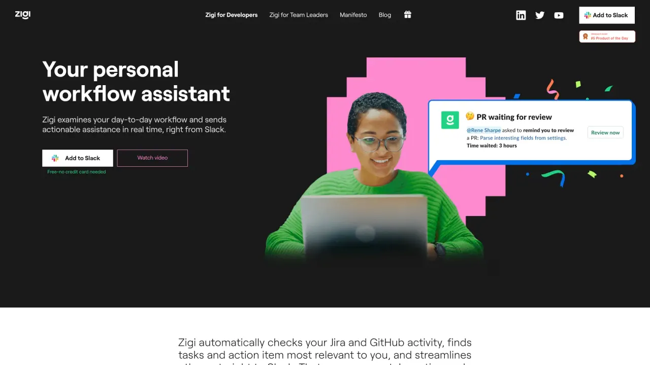 ZigiAI screenshot