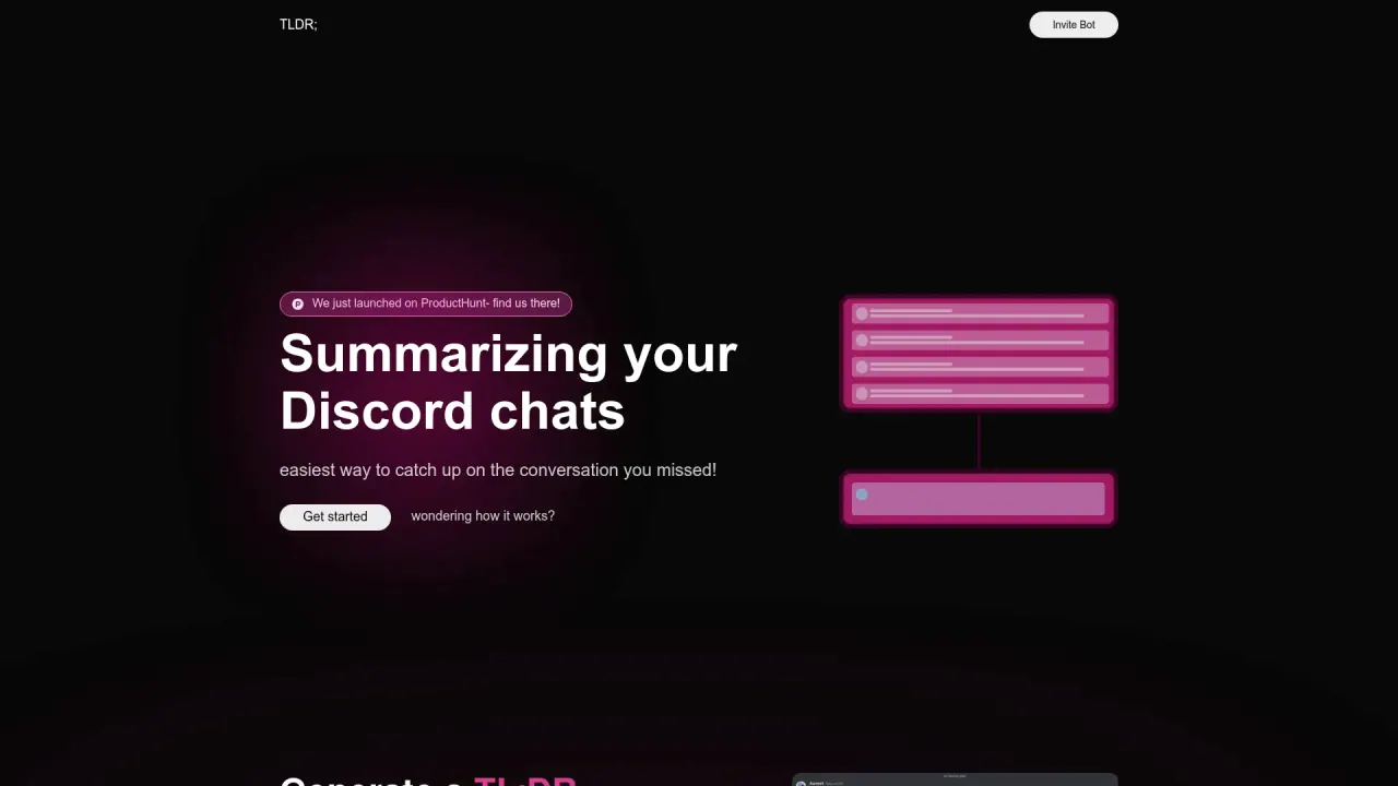 Tldrbot screenshot