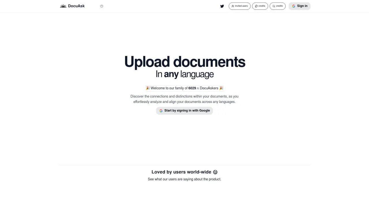 DocuAsk screenshot