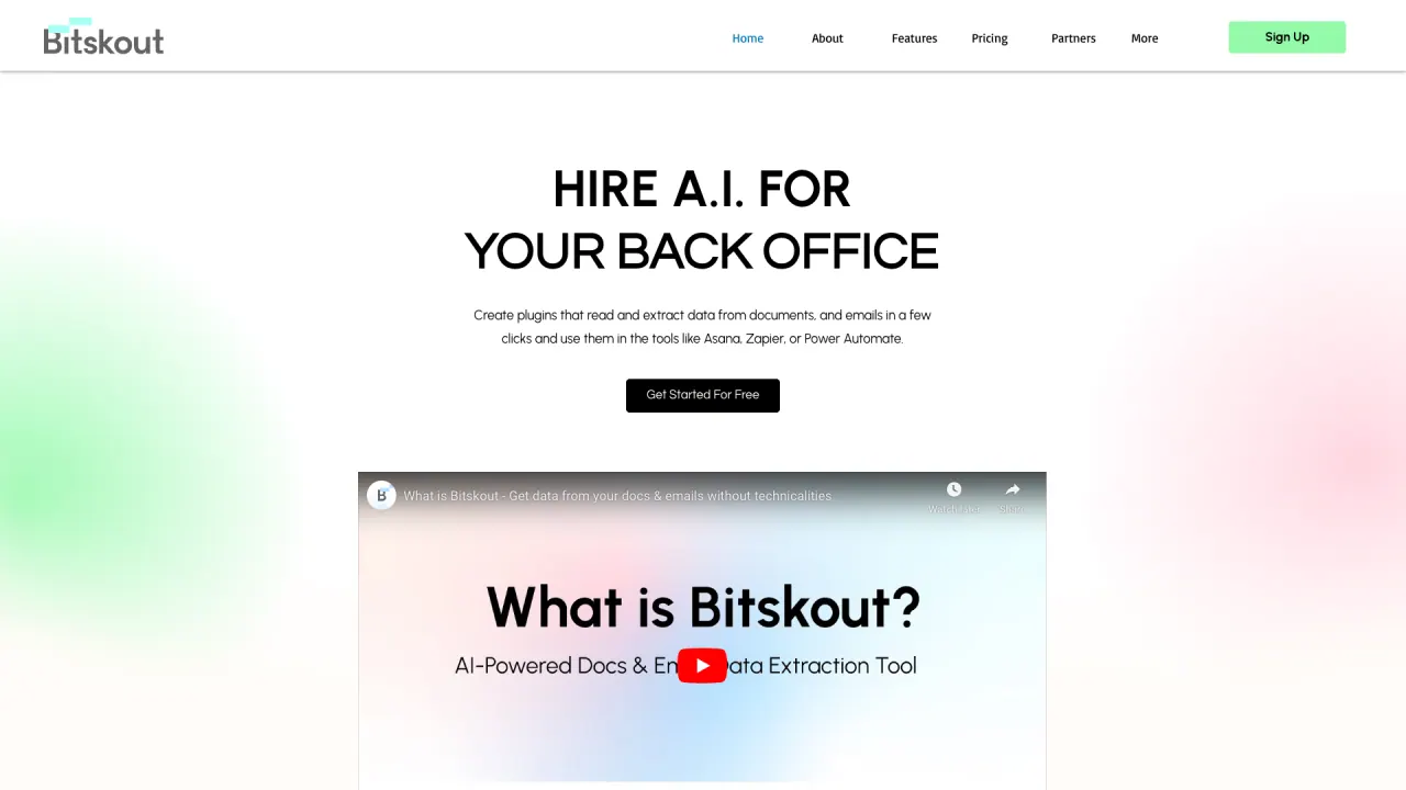 Bitskout screenshot