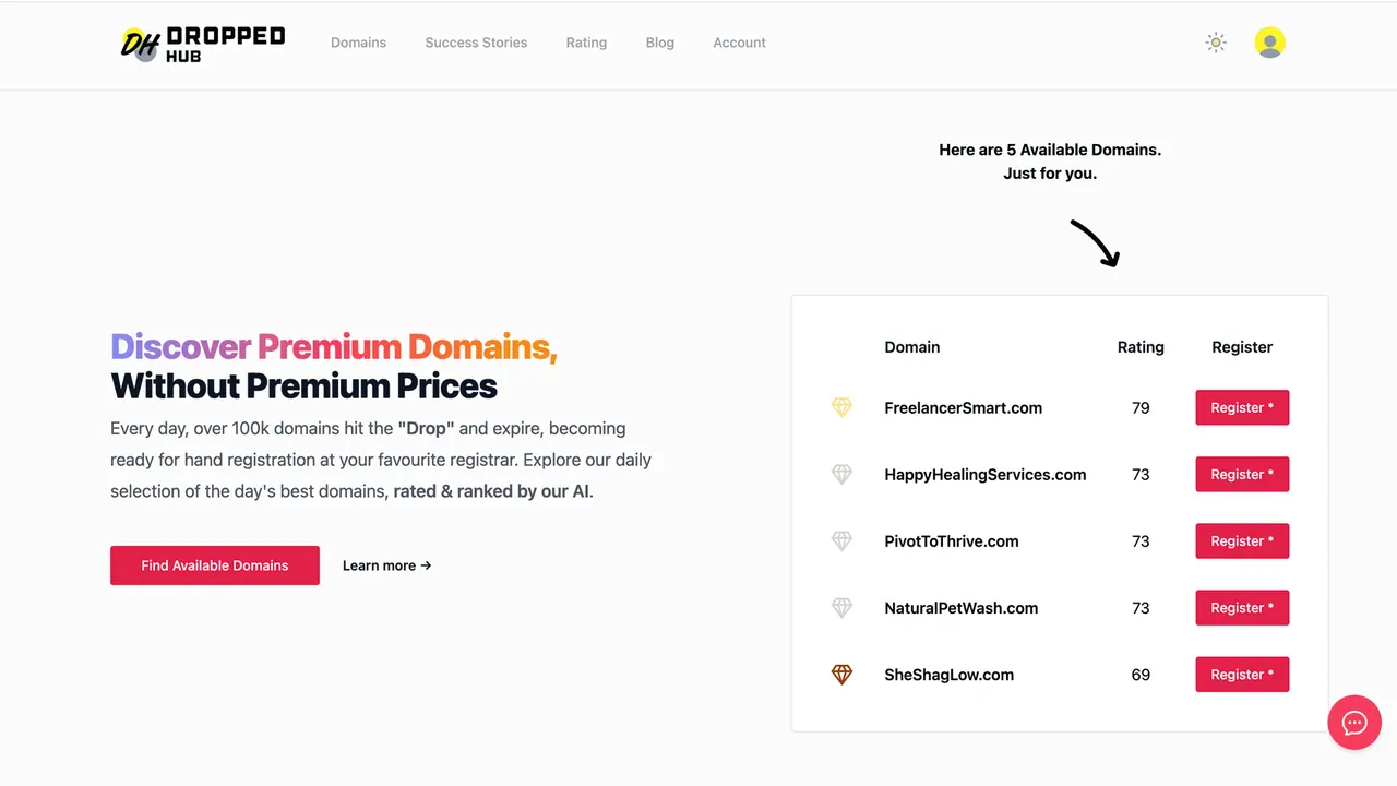 DroppedHub screenshot