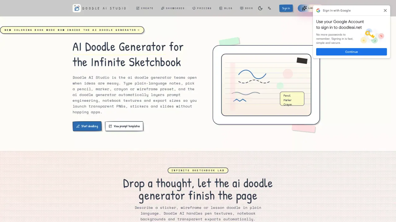 DoodleAi screenshot