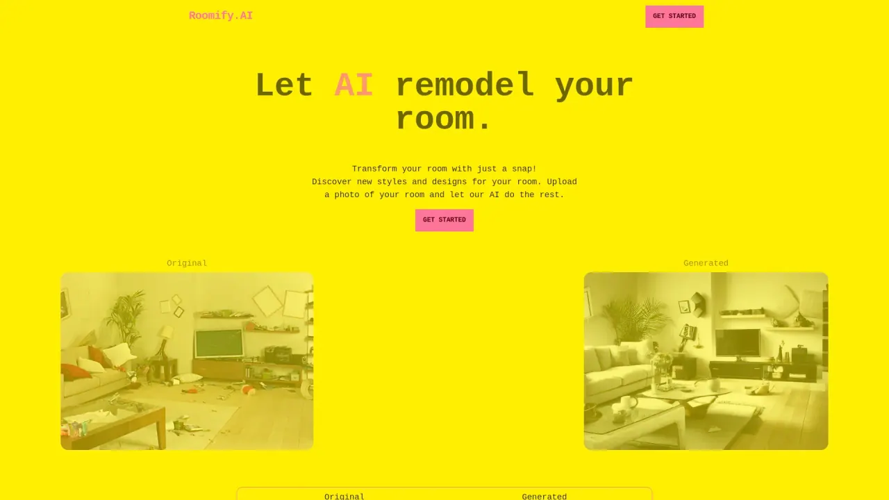 RoomifyAI screenshot