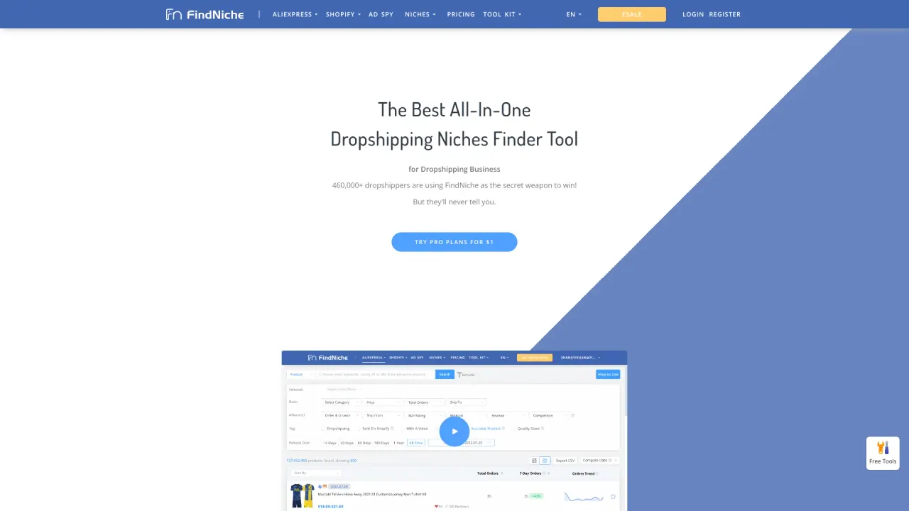 Findniche screenshot