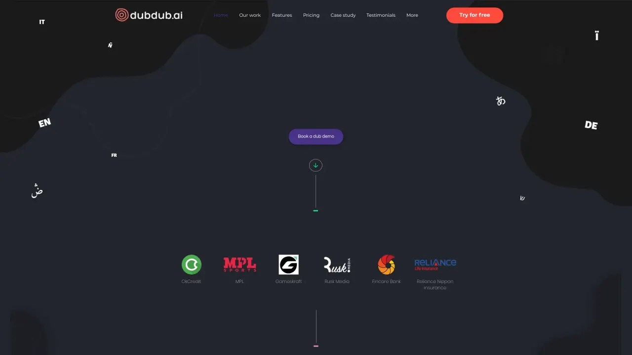 DubDubAI screenshot